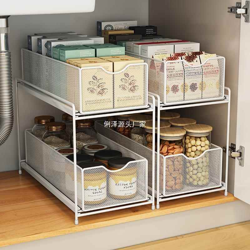 厨594898房分抽式置架橱柜内拉层架下物水槽各种大全收纳