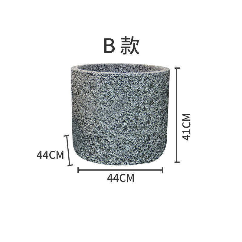 户外室内玻璃钢厂家多落地盆栽种植客厅花盆摆件定制水泥花瓶肉