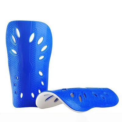 1 Pair Football Shin Pads Plastic Soccer Guards Leg Protecto