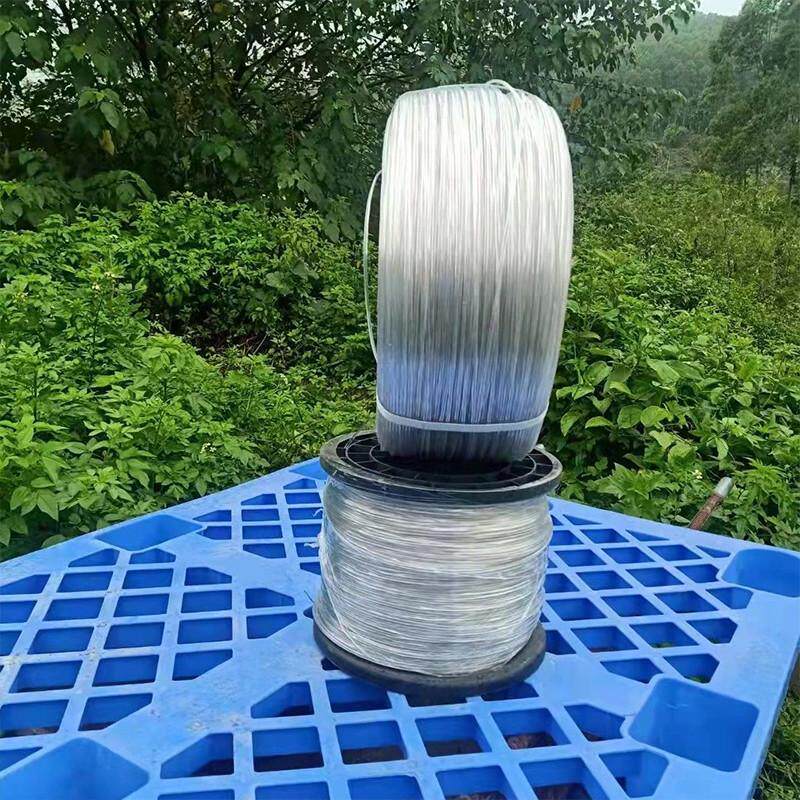 浙江塑钢线2.0-4.0钢塑线压托膜高强度配件养殖拉线绳专用温室