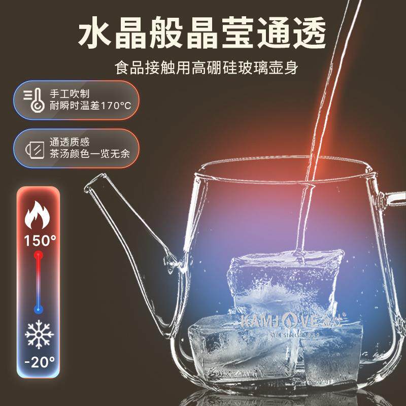 A-05飘逸杯泡茶壶茶水壶沏茶壶冲茶器套装办公室泡茶杯家用