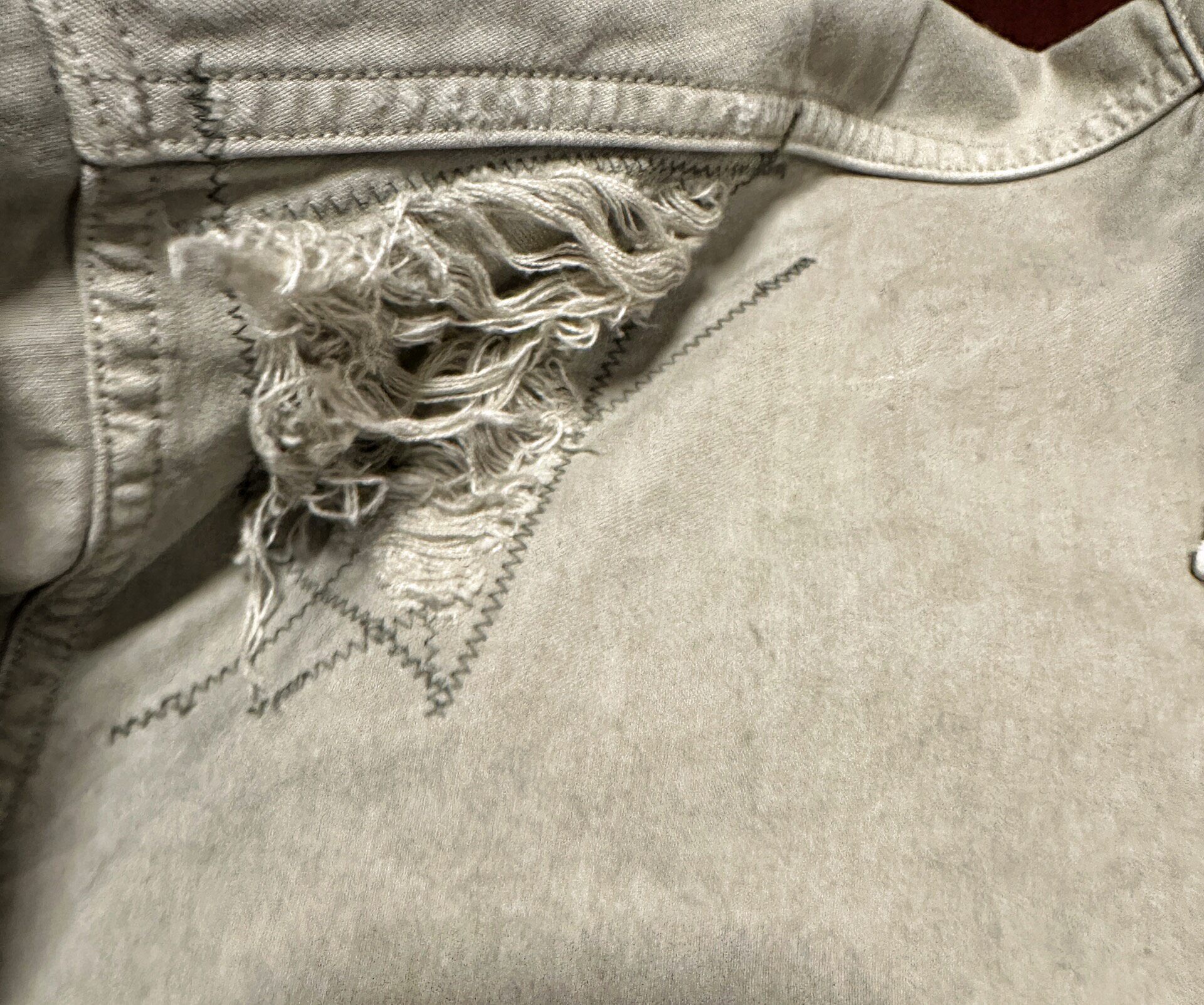 VISVIM Grand River L/S Crash Shirt — label