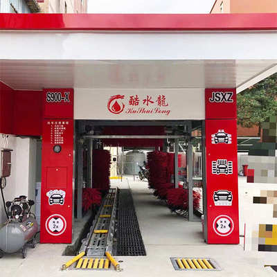 厂家全自动智能无人值守洗车机 带毛刷大型加油站全自动洗车机