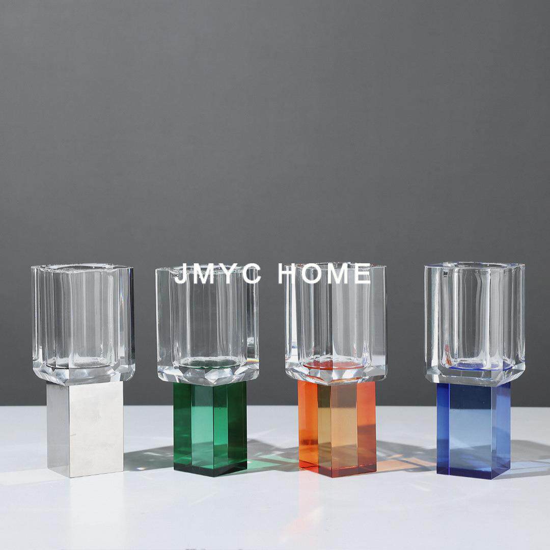 奢简约方形间迷你轻花瓶摆件AZS酒店卫生床头厅柜餐摆放艺术品插