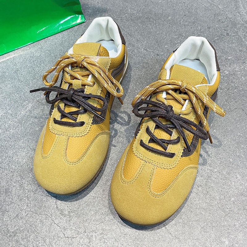 复古百搭轻软女鞋休闲运动老爹鞋