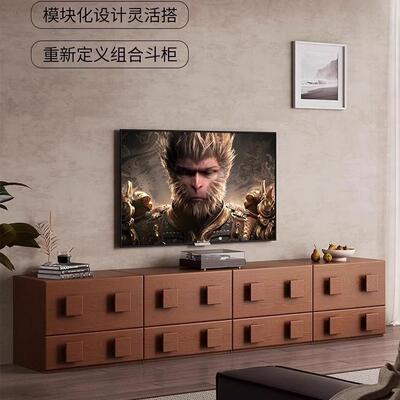 茶几床头柜电视柜斗柜家具卡门柜柜子落地实木边柜客厅家用