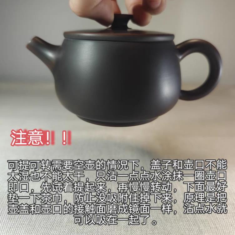 汉瓦坭兴陶茶壶纯全手工广西钦州大口窑变中式泥兴非建水紫砂茶具