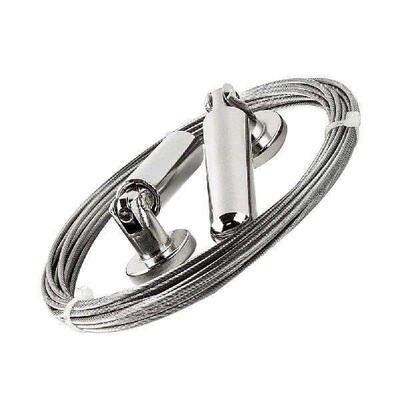 Tension Curtain Rod Stainless Steel Wire Rope Portable