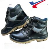 防刺底保护安全鞋 正品 防摔 男钢头工作鞋 塞纳高帮劳动保护鞋