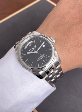 [9.8新]帝舵骏珏系列精钢自动机械男表M56000-0007 公价19400