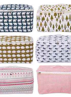 大号冬被收纳袋复PE防水层衣物整理搬家袋帆布拉链被子袋0679