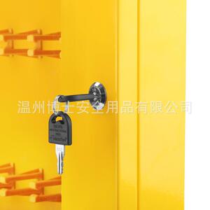 工业安全挂锁loto集群安全锁具工作站冷轧钢板30挂锁位可视锁具箱