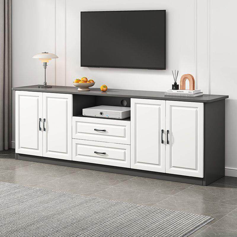 新中式实木电视柜现代简约小户型客厅高款家用卧室欧式储物收纳柜