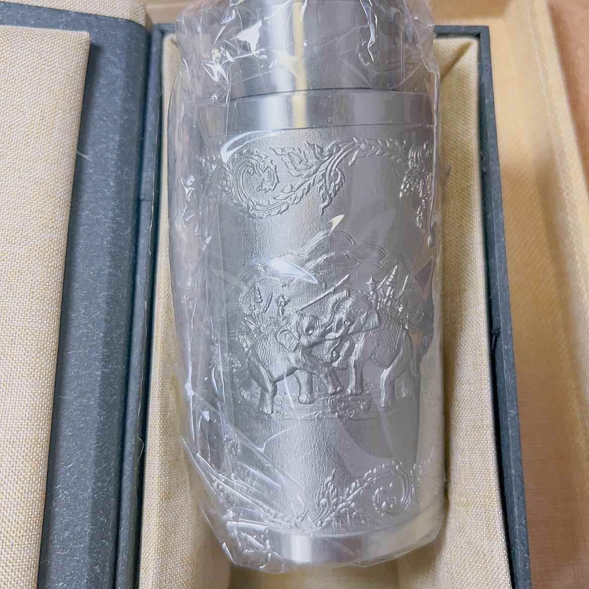 泰國錫器暹羅錫茶葉罐錫壺茶筒金屬工藝品商務(wù)禮品伴手旅游紀(jì)念品