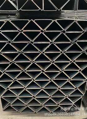 无锡焊管厂家 三角形焊管55*55*75现货 Q195三角铁管 异型家具管