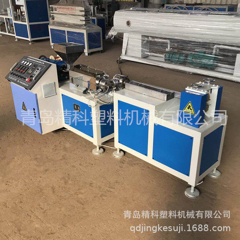 供应实验型铁丝塑料包覆挤出机器生产线 塑料包覆螺杆塑料挤出