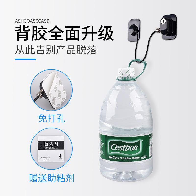 窗户安全锁纱窗限位器防开儿童防护门推拉开佐致（收锁外门窗平窗