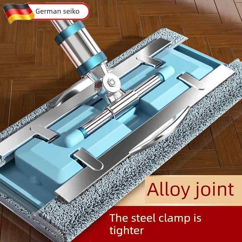 德国家用布平拖把2025新型懒干湿两用木地板拖把神器