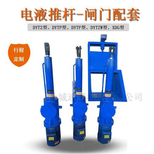 DYTF3000-500一站双缸型分体电液推杆DYTZ1000-500型液压推杆