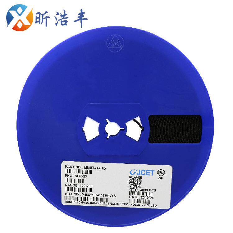 国产原装MMBTA42 1D NPN晶体管足300V丝印1D封装SOT-23贴片三极管
