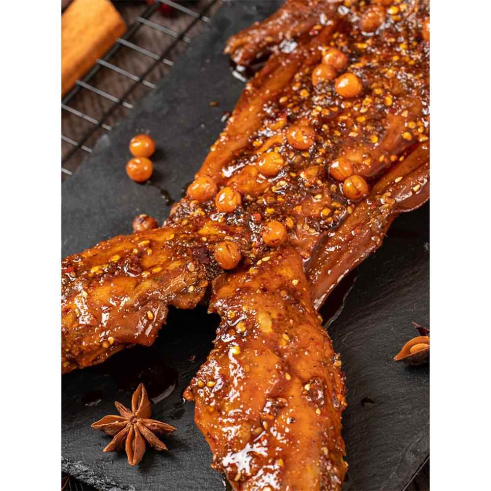 谢霸香辣手撕兔整祇五香即食熟食冷吃兔肉四川特产冷吃兔头兔腿