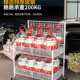 摆摊收纳小推车夜市地摊零食货架多层置物架折叠促销 展示架