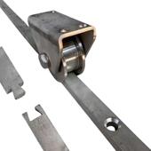 2×1公母扣连接轨院平移门路移轨地面不2锈钢送膨0胀螺丝H型·庭