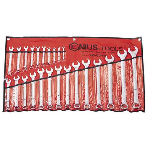 天赋（GENIUS）HS-024M工具24件套公制两用扳手组