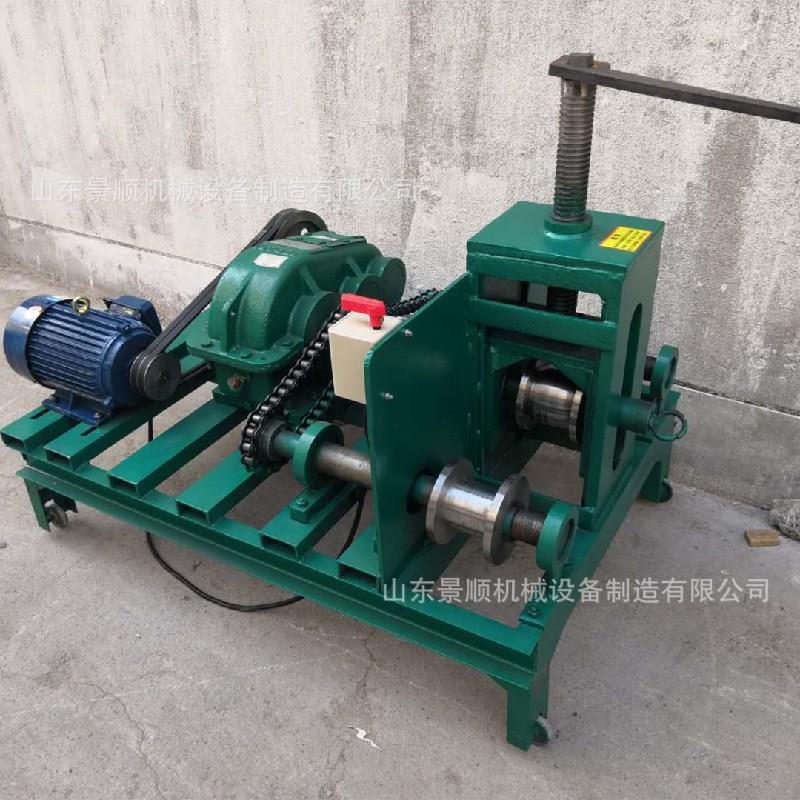 供应89型弯管机 大棚方管圆管卧式电动弯弧机 大管径滚动式折弯机