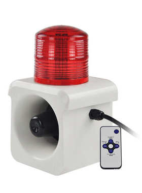 YS-800语音声光一体报警器12V24V220V防水工业厂房校园报警喇叭