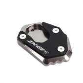 CNC摩托车改装 侧边撑加大座脚撑加宽加大座 适用于川崎ZX6R