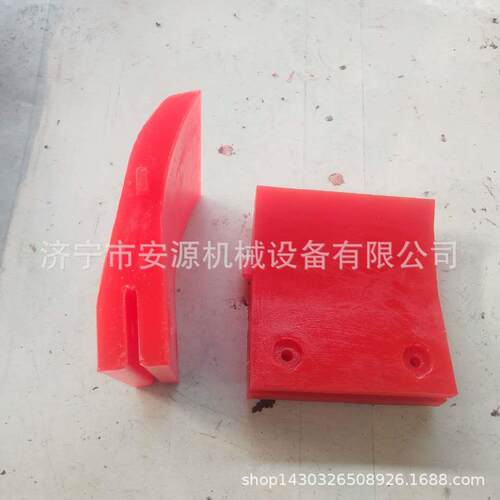 聚氨酯清扫器刮刀 输送带刮料器 200mm清扫器刀头规格齐全