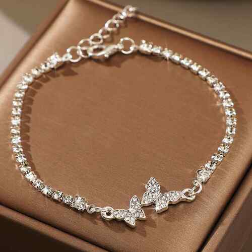 Butterfly bracelet满钻手錬轻奢小众镶钻蝴蝶手錬网红同款手錬