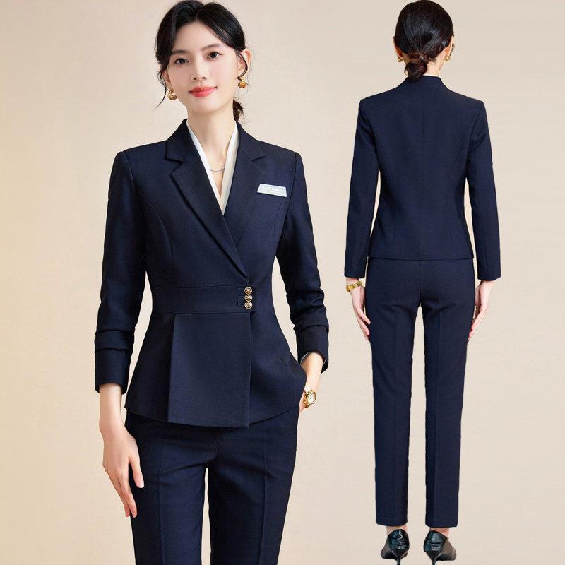 珠宝店工作服女时尚气质职业装正装西服美容师酒店经理售楼部工装