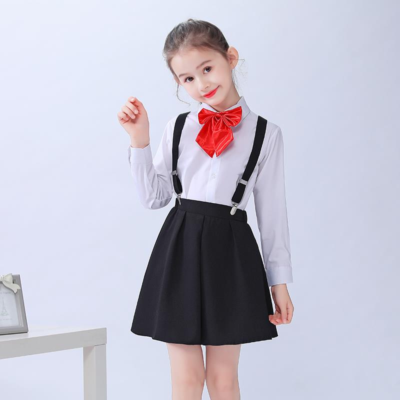高档园国庆童合唱演出服男女童朗儿诵表演幼儿园服服小学生校服毕