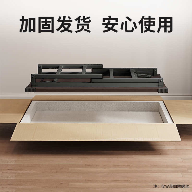 电脑桌台式桌子家用工作办公桌卧室学生学习桌宿舍简易可折叠马小