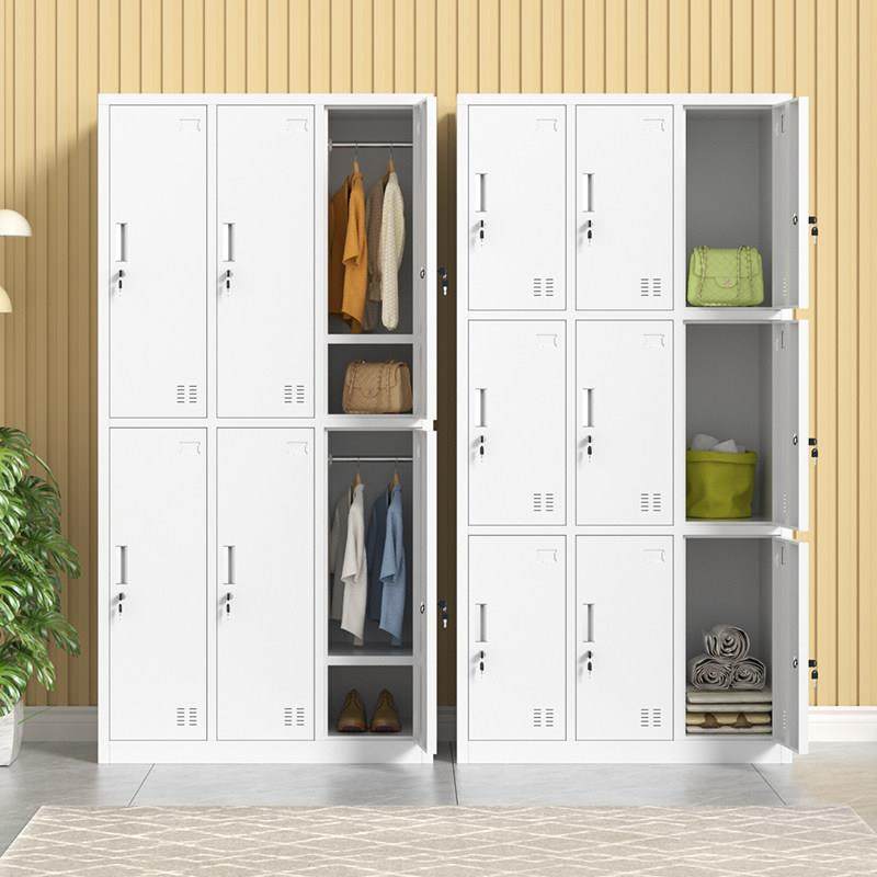 员工更衣柜铁皮收纳柜带锁宿舍换衣柜浴室置物柜多门碗盘柜工厂鞋,商业/办公家具,更衣柜,淘宝优惠券,粉丝福利购,淘宝优惠卷