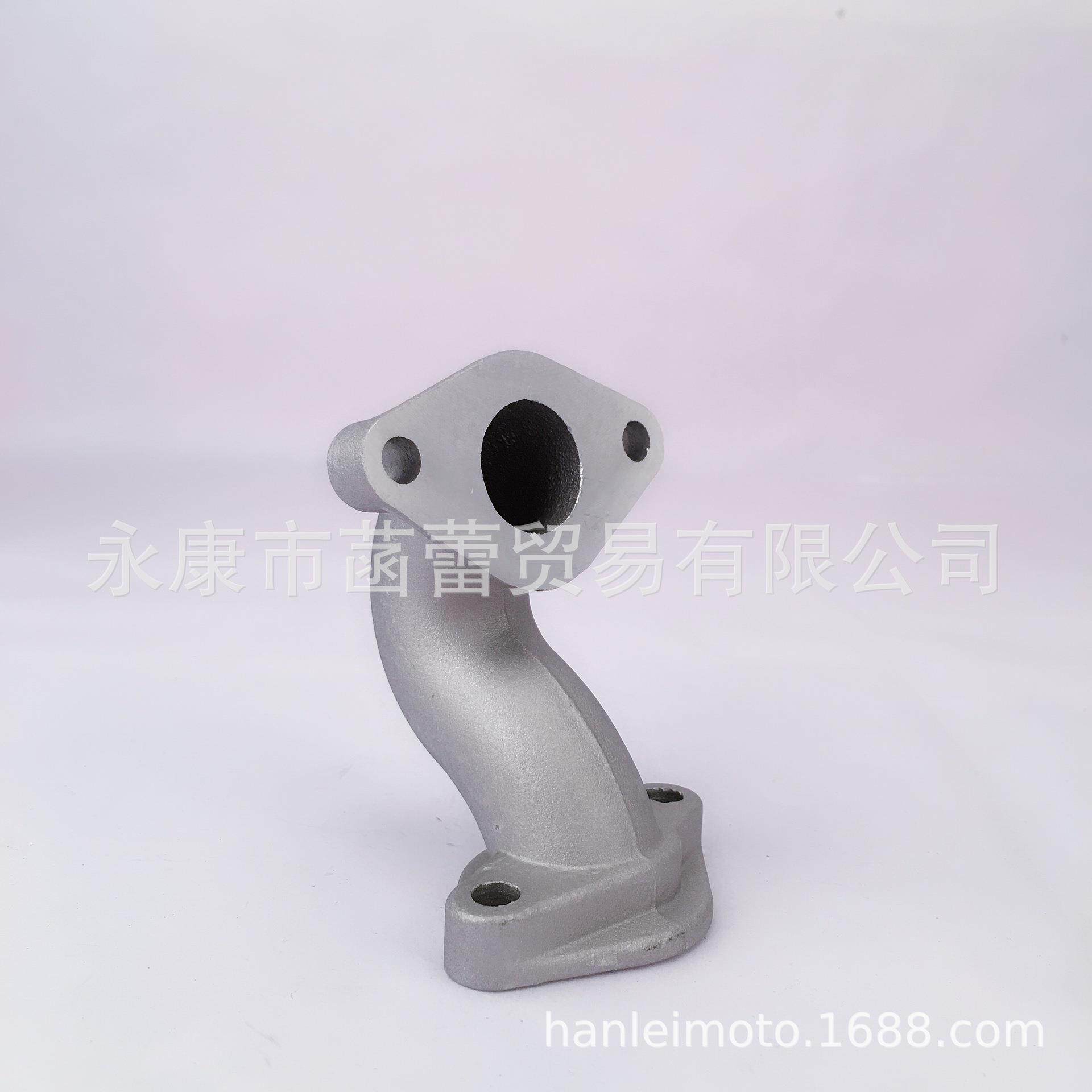 摩托车沙滩车110 125CC发动机CUXI配件进气弯管43号化油器接头