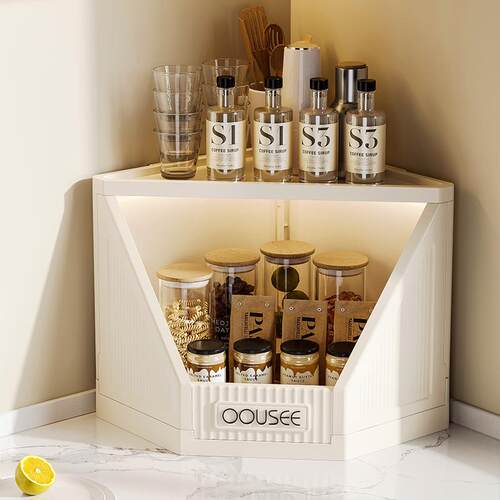 墙BZD角收洗纳柜落地浴室手间卧物客厅柜储物室多层置架