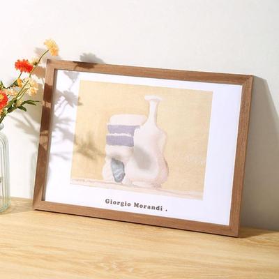 Nordic simple wooden photo frame square picture frames 相框