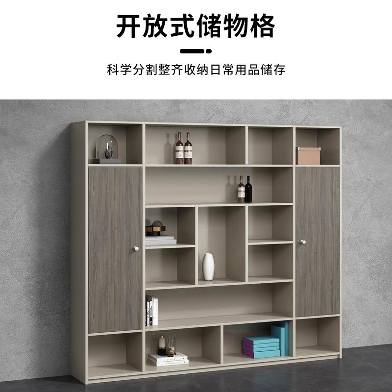 资料柜办公室案柜档公柜文件柜办公储物MBD-012收纳柜子木质书展