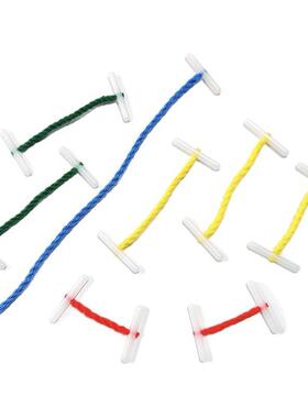 1千条厂家端制金属订文件办公室端夹子棉库房标签定带塑料末拉绳