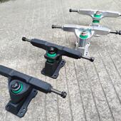 滑板支架6.25英寸陆地冲浪板滑板桥160mm重力浇铸大鱼板转向桥架