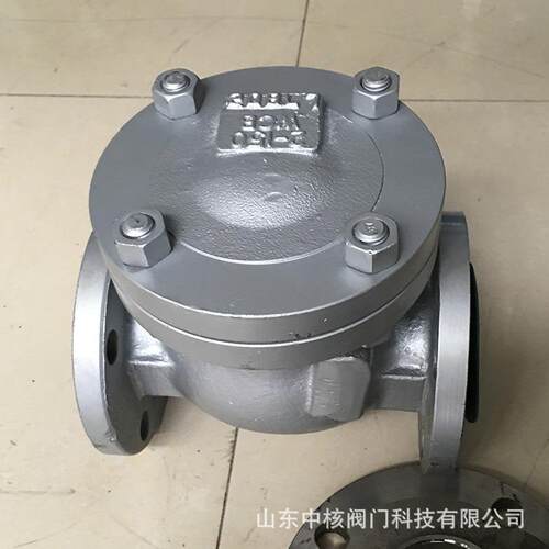 304不锈钢国止回阀H4-W150lbR/RL单向逆4止阀法兰旋启标式单向阀