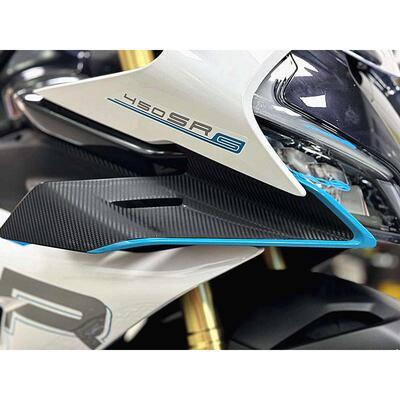 CF春风摩托车原厂配件 SR450SR 定风翼 风刀 单摇臂导流板扰流罩