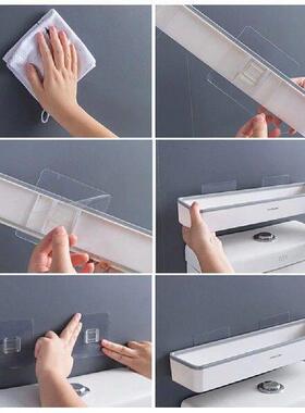 Storage Rack No Drill Suction Cup Shelves Wall Mount Shelf