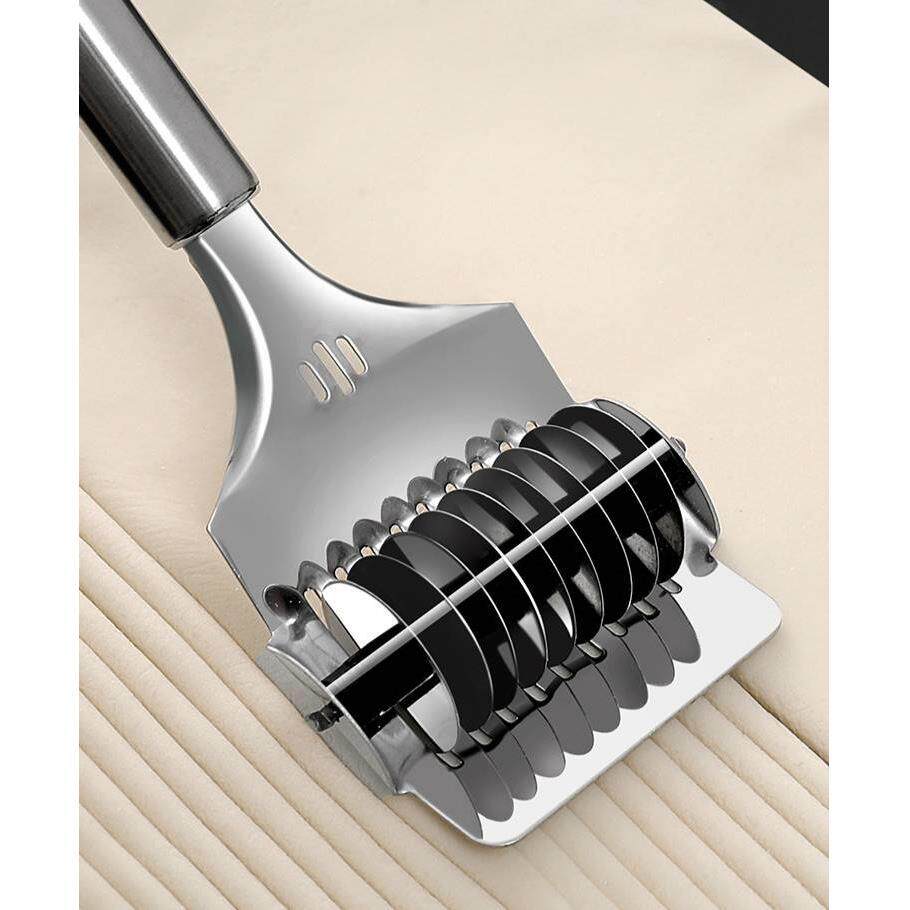 做饼拉丝器金丝饼滑丝刀机神器手动压不锈钢切面条面器模具家用面