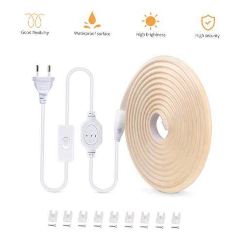 20M 40M High Bright COB LED Strip Light 288leds/M EU Plug 22