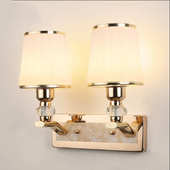 欧式 壁灯床头LED客厅卧室走廊墙壁灯单头镜前灯楼梯灯酒店过道灯