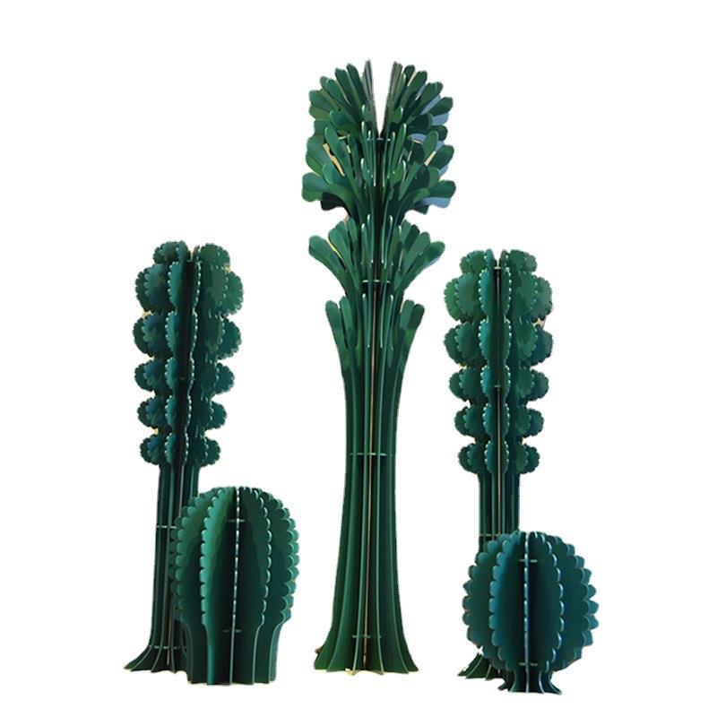仙人掌PVC仿生植物仙人柱多肉植物主题装饰道具橱窗展示仙人树